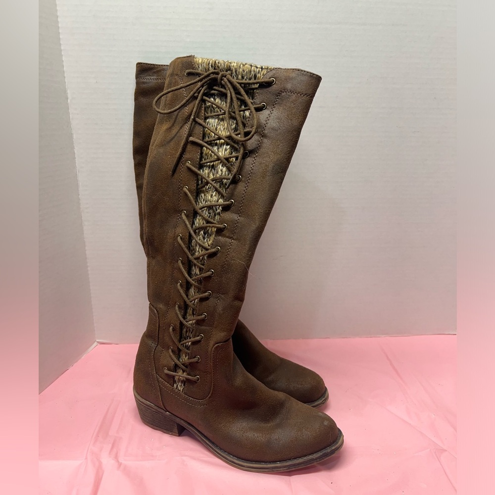 SO Authentic Ameican Heritage Lace Up Boots size 7. b Nice condition (GQFLND)